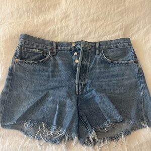 Agolde Denim Blue Women's Shorts